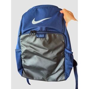 Nike Team Backpack Unisex XL Midnight Navy‎ Blue Excellent DM3975-410 30L